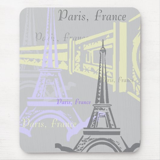 Eiffeltoren Muismat (Voorkant)
