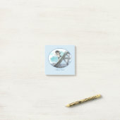 Eiffeltoren Notities 3 "x 3" - Fun Post-it® Notes (Op bureau)