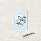 Eiffeltoren Notities 4 "x 6" - Fun Post-it® Notes (Op bureau)