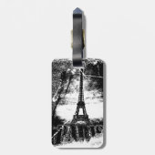  Eiffeltoren Parijs 3 Bagagelabel (Achterkant verticaal)