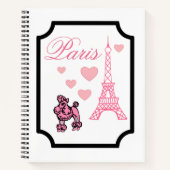 Eiffeltoren Parijs Art Sketchbook Notitieboek (Voorkant)