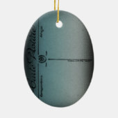  Eiffeltoren Parijs Briefkaart Keramisch Ornament (Achterkant)