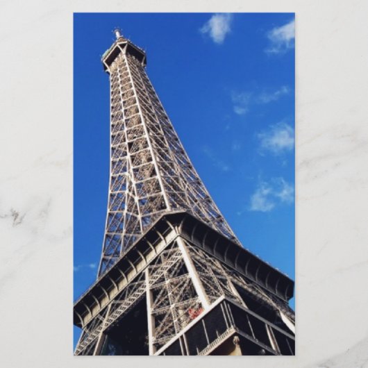 Eiffeltoren Parijs Europa Reizen Briefpapier (Voorkant)
