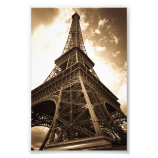 Eiffeltoren Parijs Foto Afdruk