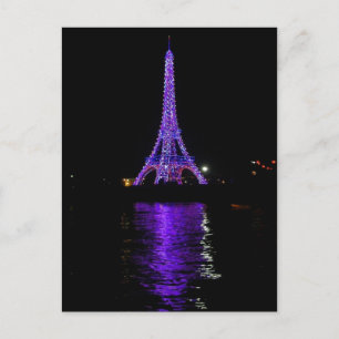 Eiffeltoren Parijs Frankrijk Art Lights Destiny Briefkaart