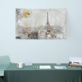 Eiffeltoren Parijs Frankrijk Banner – Elegant Pari (Beurs)