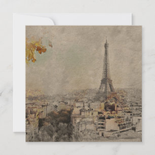 Eiffeltoren Parijs Frankrijk Briefkaart – Romantis