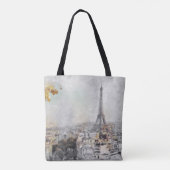 Eiffeltoren. Parijs, Frankrijk Draagtas (Achterkant)