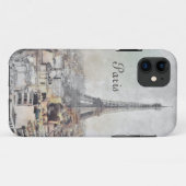 Eiffeltoren Parijs Frankrijk iPhone Case – Stijlvo (Achterkant (horizontaal))