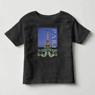 Eiffeltoren Parijs, Frankrijk Kinder Shirts