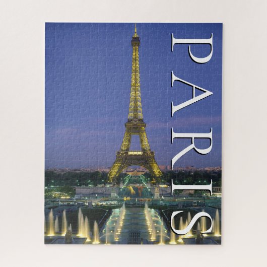 Eiffeltoren | Parijs, Frankrijk Legpuzzel (Verticaal)