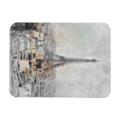 Eiffeltoren. Parijs, Frankrijk Magneet (Horizontaal)