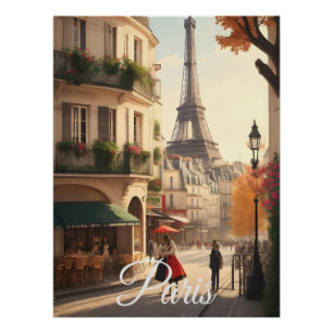 Eiffeltoren Parijs Frankrijk Reisposter Perfect Poster