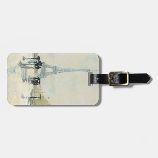 Eiffeltoren | Parijs in de Regering Bagagelabel (Voorkant horizontaal)