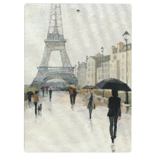 Eiffeltoren | Parijs in de Regering Klembord (Achterkant)
