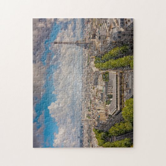 Eiffeltoren Parijs. Legpuzzel (Verticaal)