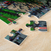 Eiffeltoren Parijs. Legpuzzel (Zijkant)