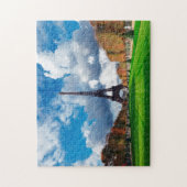 Eiffeltoren Parijs. Legpuzzel (Verticaal)