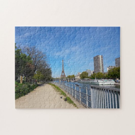 Eiffeltoren Parijs. Legpuzzel (Horizontaal)