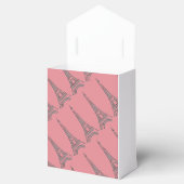 Eiffeltoren Parijs roze partij gunst dozen Bedankdoosjes (Geopend)