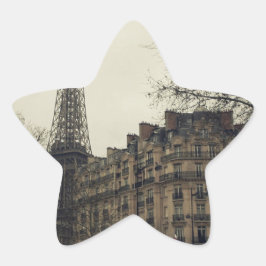 Eiffeltoren Parijs Stad Gebouw Architectuur Ster Sticker