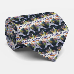 Eiffeltoren Paris Air Travel Stropdas