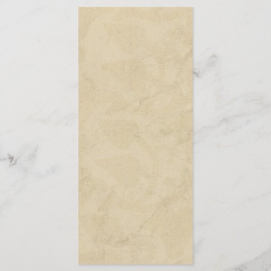 Eiffeltoren Paris Postmark Bruiloft Menu (Achterkant)