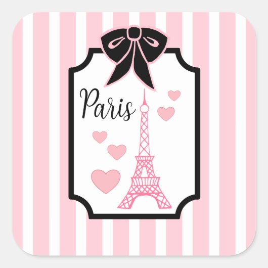Eiffeltoren Paris Stickers (Voorkant)