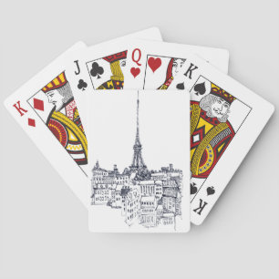 Eiffeltoren Pokerkaarten