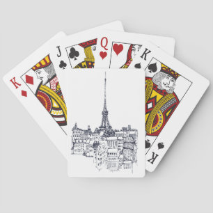 Eiffeltoren Pokerkaarten
