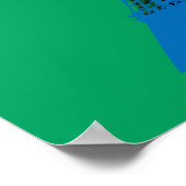 Eiffeltoren Poster (Hoek)