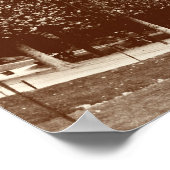 Eiffeltoren Poster (Hoek)