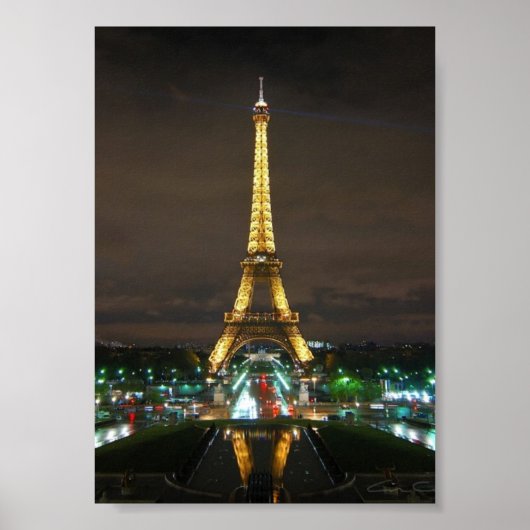 Eiffeltoren Poster (Voorkant)