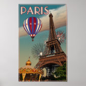  Eiffeltoren Poster (Voorkant)