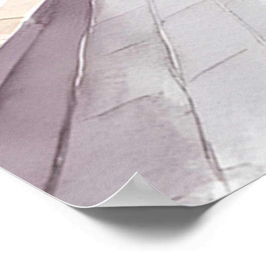 Eiffeltoren Poster (Hoek)