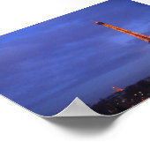 Eiffeltoren Poster (Hoek)