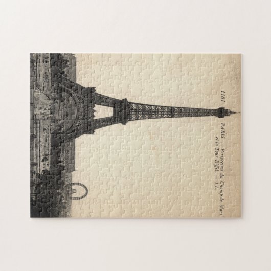 Eiffeltoren Puzzle Legpuzzel (Horizontaal)