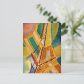 Eiffeltoren | Robert Delaunay Briefkaart (Staand voorkant)