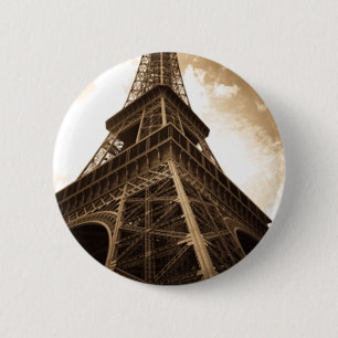 Eiffeltoren Ronde Button 5,7 Cm