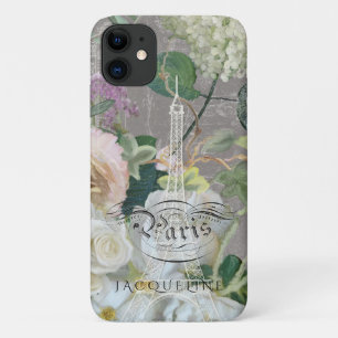  Eiffeltoren  Rozen Parijs iPhone 11 Hoesje