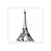 Eiffeltoren Rubberstempel (Afrduk)