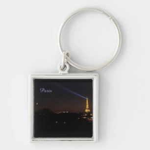 Eiffeltoren 's Nachts Sleutelhanger