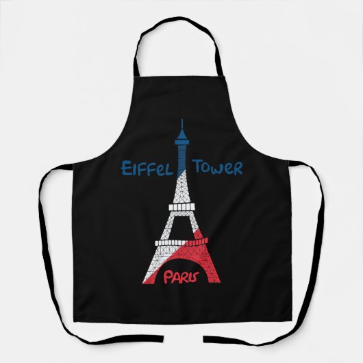 Eiffeltoren Schort (Voorkant)
