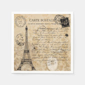Eiffeltoren Servet (Voorkant)