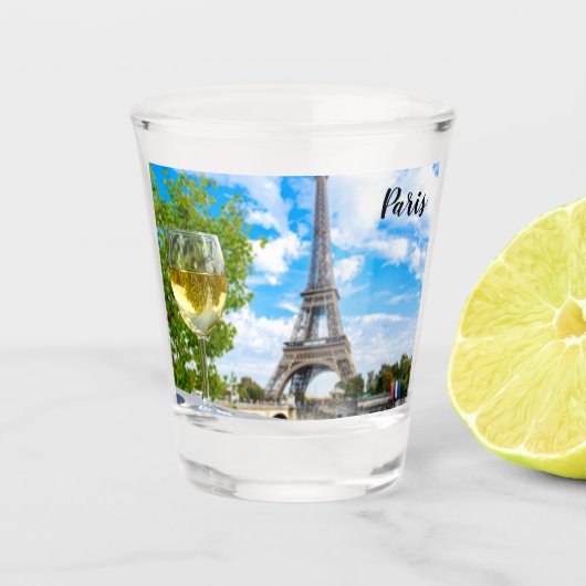 Eiffeltoren Shot Glas (Voorkant)