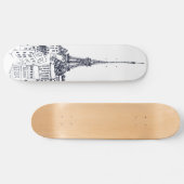 Eiffeltoren Skateboard (Horizontaal)