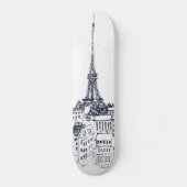 Eiffeltoren Skateboard (Voorkant)