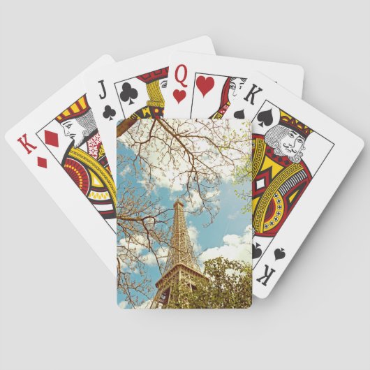 Eiffeltoren Speelkaarten (Achterkant)