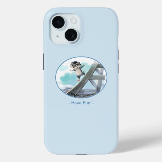 Eiffeltoren stoer Hoesje - fun (Selecteer model) (Achterkant)