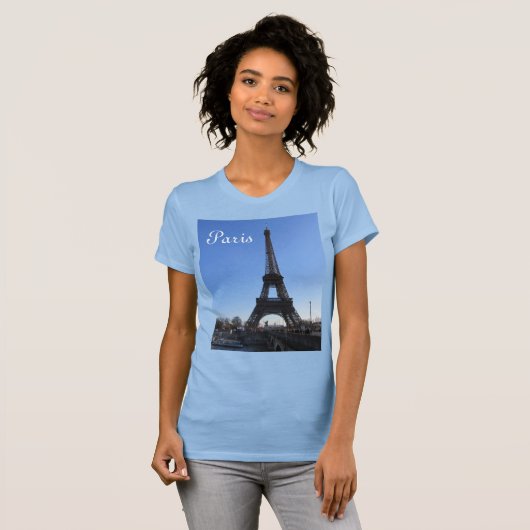 Eiffeltoren T-shirt (Voorkant volledig)